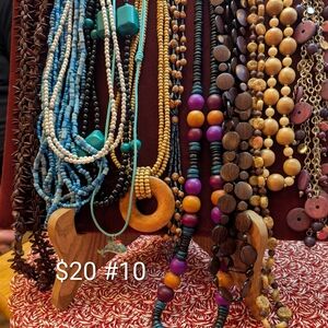 Colorful Beaded Necklace Set